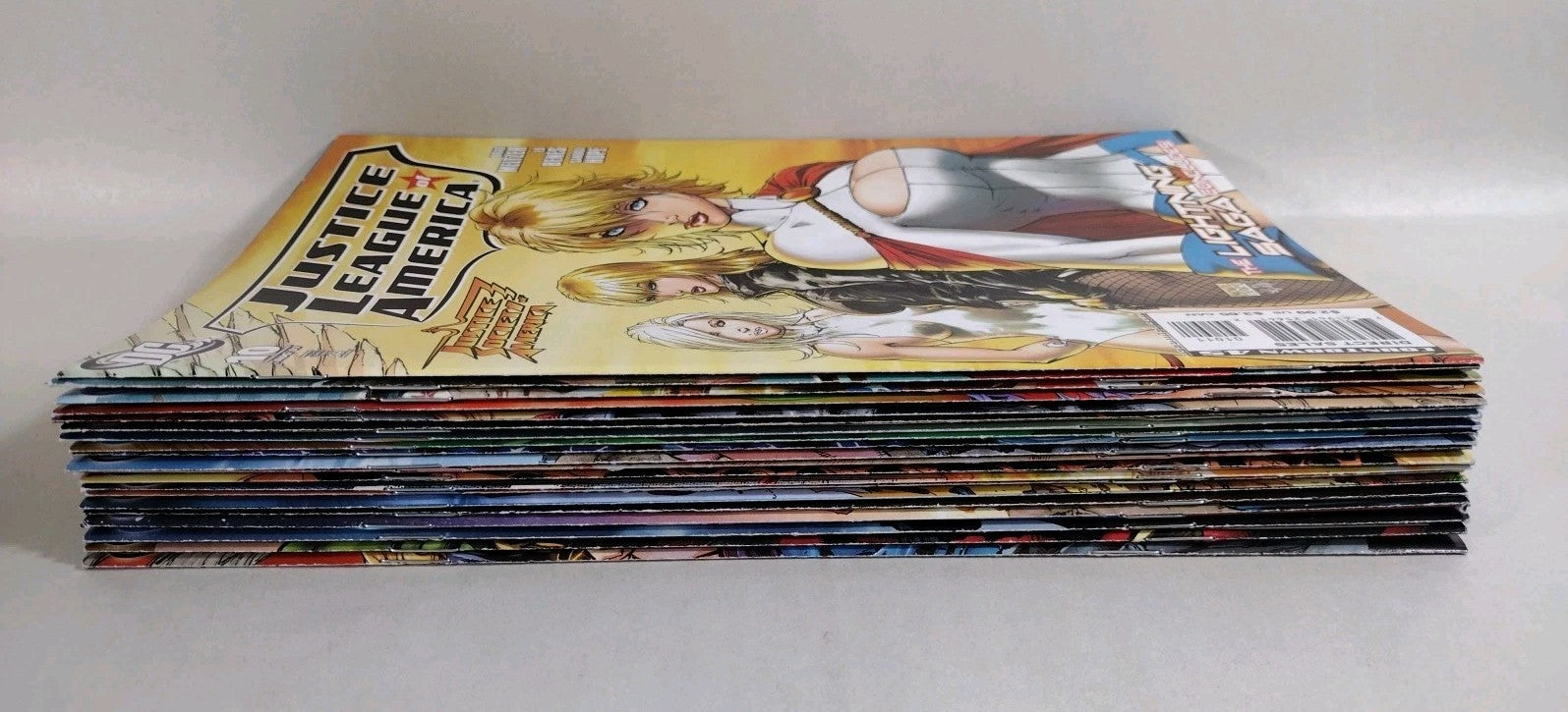 Justice League Of America (2007) DC Comic Lot Set #10 12-28 W Connecting Covers