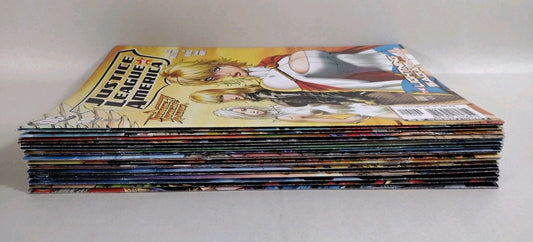 Justice League Of America (2007) DC Comic Lot Set #10 12-28 W Connecting Covers