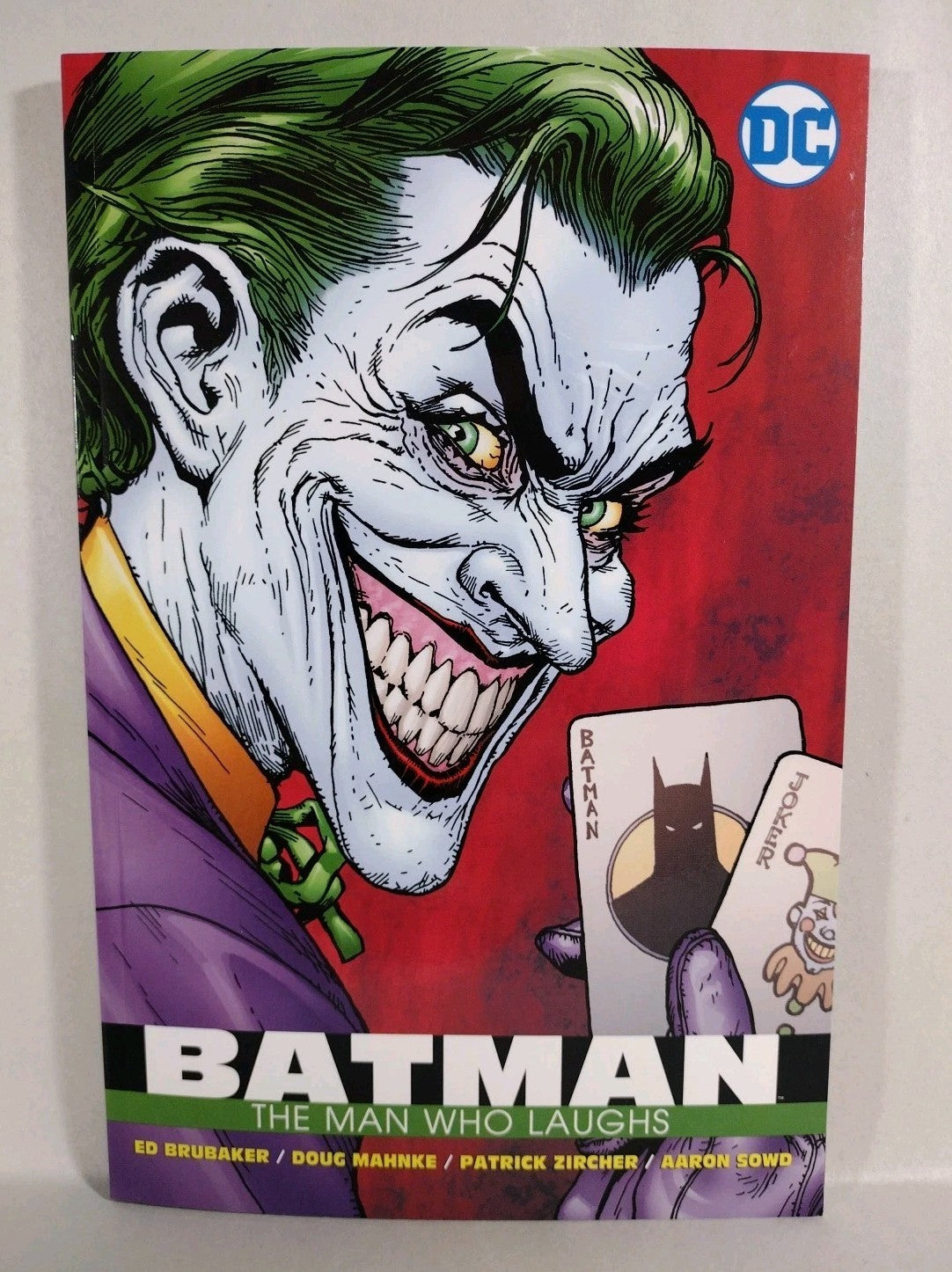 Batman The Man Who Laughs (2008) DC Comics Ed Brubaker Mahnke Zircher TPB New