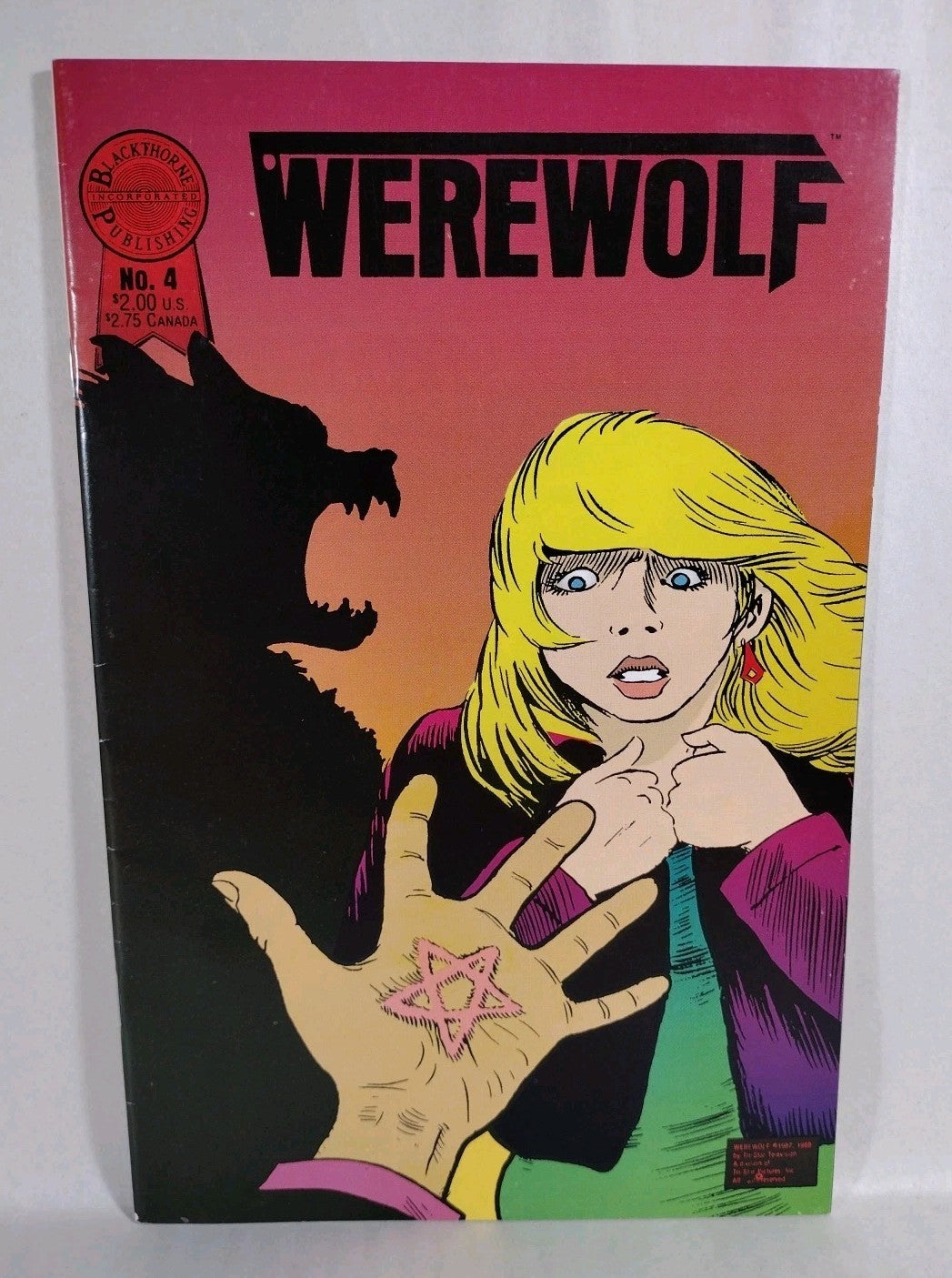 WEREWOLF #1 (1988) BLACKTHORNE COMIC ERIC CORD TV ADAPTATION VF