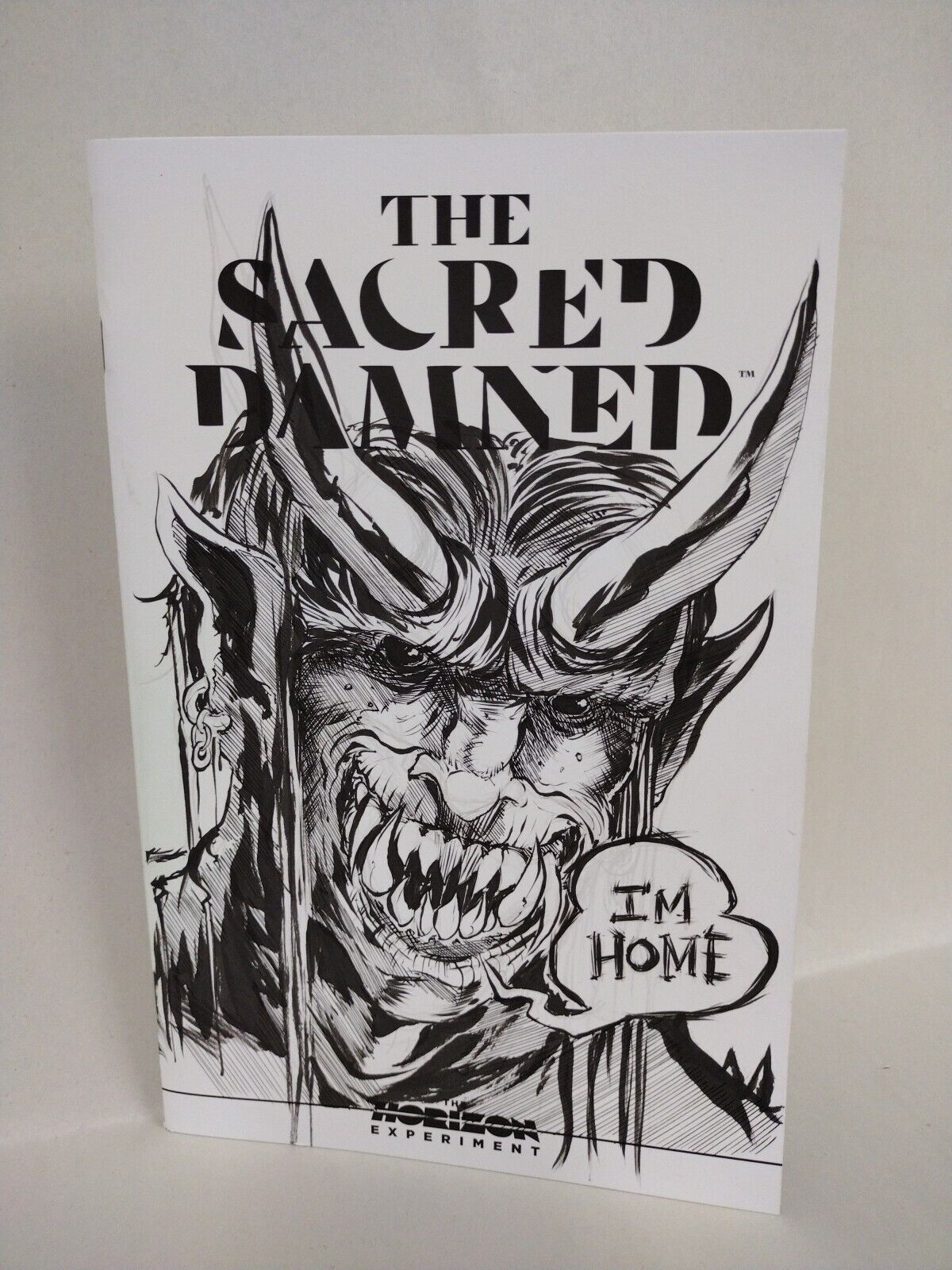 The Sacred Damned #1 (2024) Image Comic Sketch Variant W Original Dave Castr Art