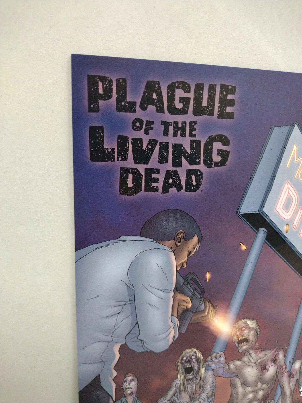 Plague Of The Living Dead Special #1 (2007) Avatar Zombie Assault Variant Cover