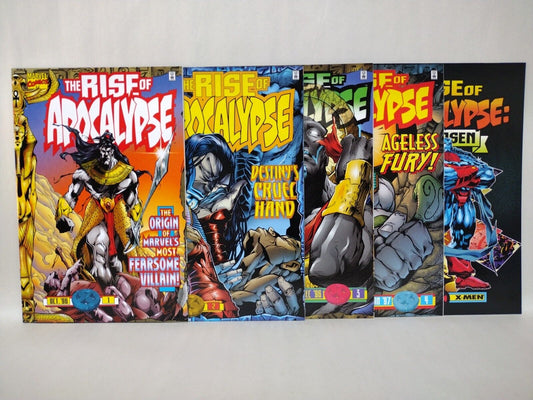 Rise Of Apocalypse (1996) Complete Marvel Comic Set #1-4 + Age Of The Chosen #1