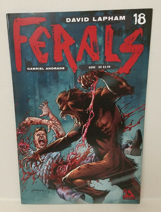 Ferals #18 (2013) David Lapham Last Issue Comic Avatar Gore