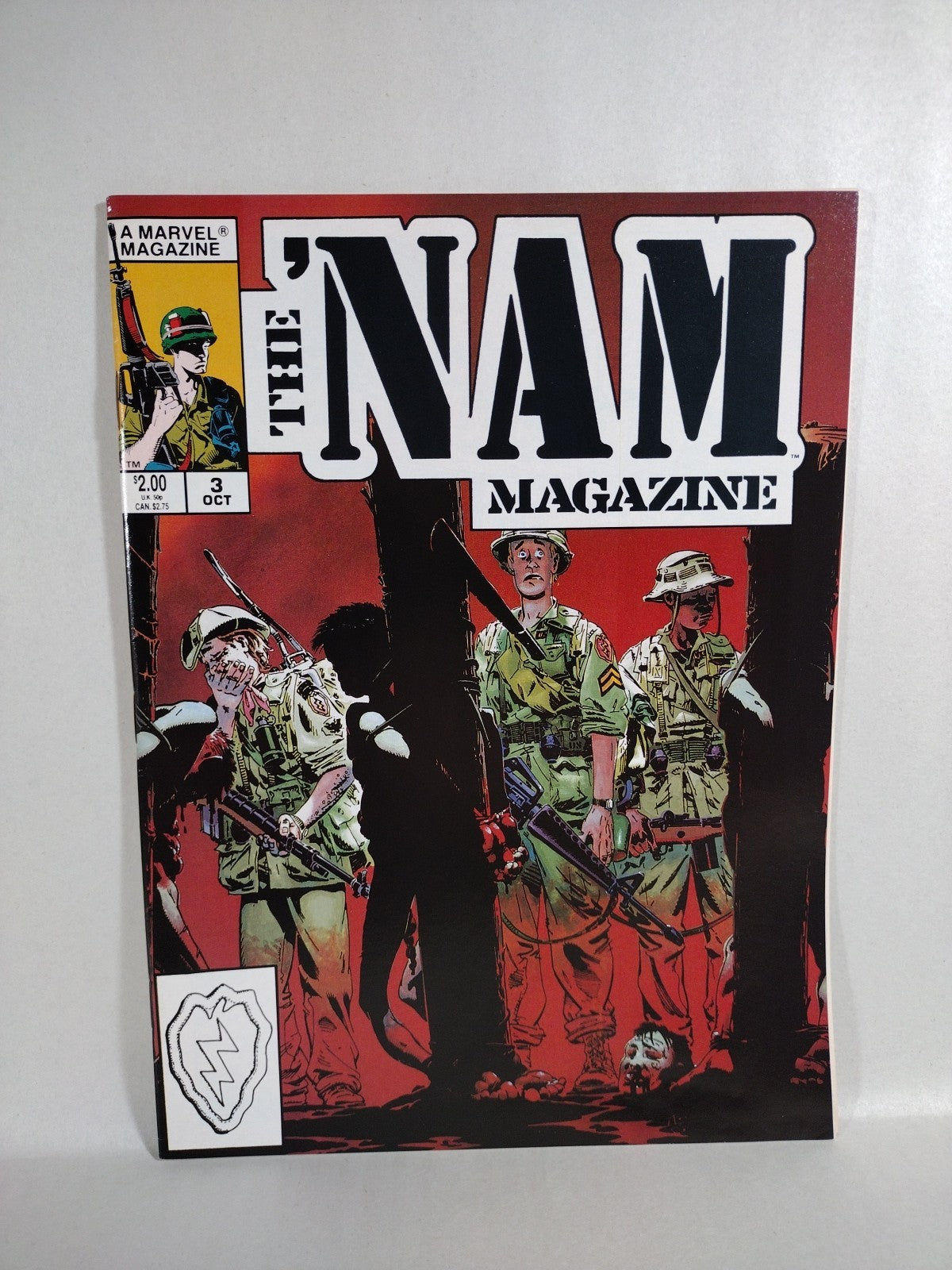The NAM Magazine (1988) Marvel Comic Lot Set #1 2 3 4 5 7 Michael Golden FN