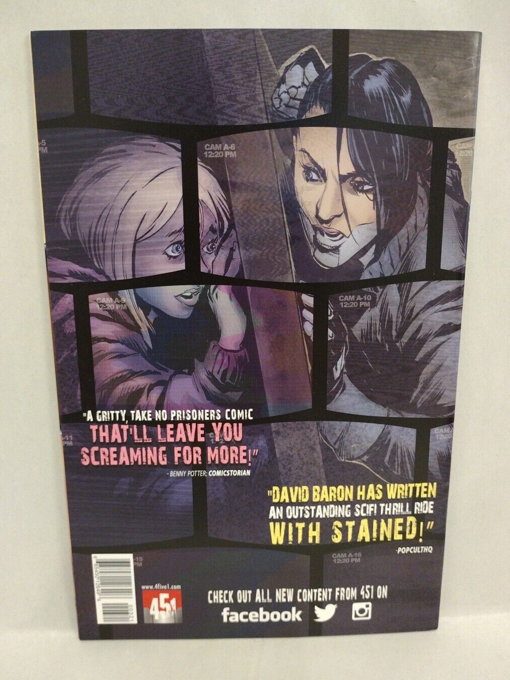 Stained (2017) 451 Complete Retailer Incentive Variant Comic Set #1 2 3 4 5 HTF