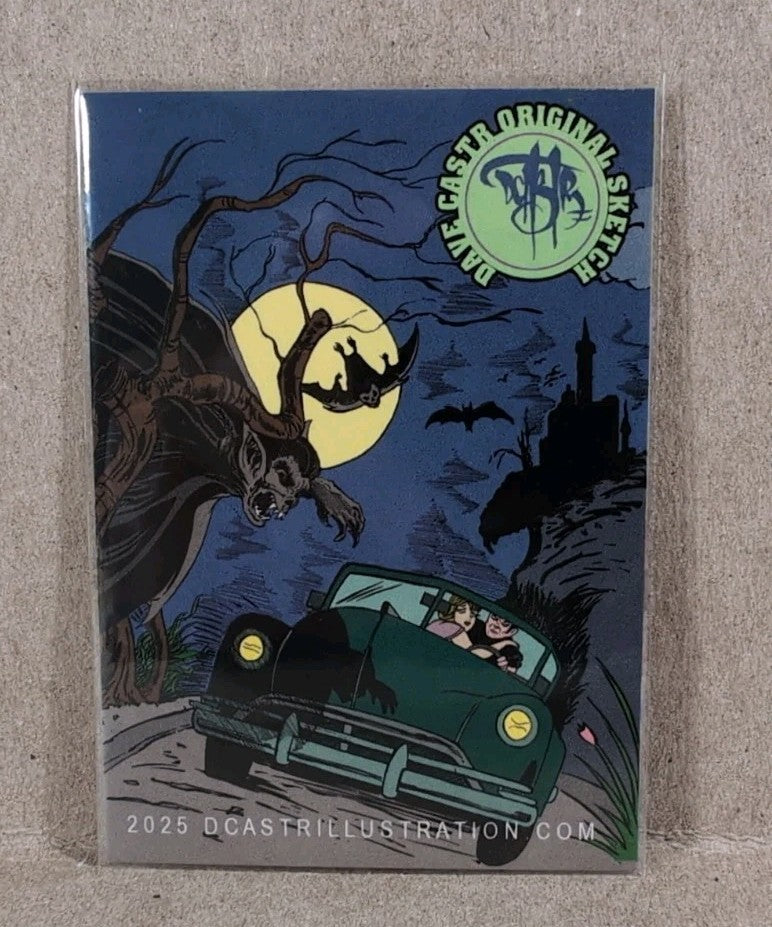 Dave Castr Crusin (2025) OAC Sketch Card W Original Dark Horse Comics X Art