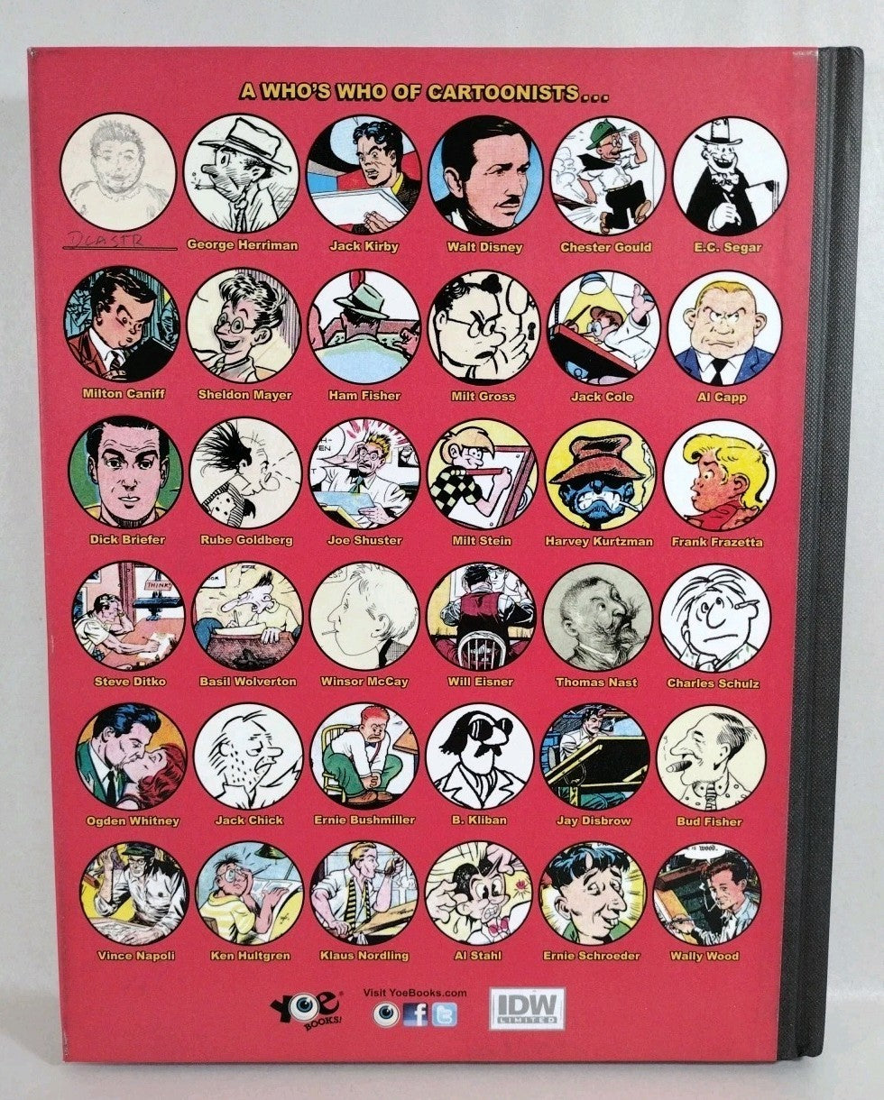 Comics About Cartoonists 2012 IDW HC Sketch Cover Variant W Original DCastr Art