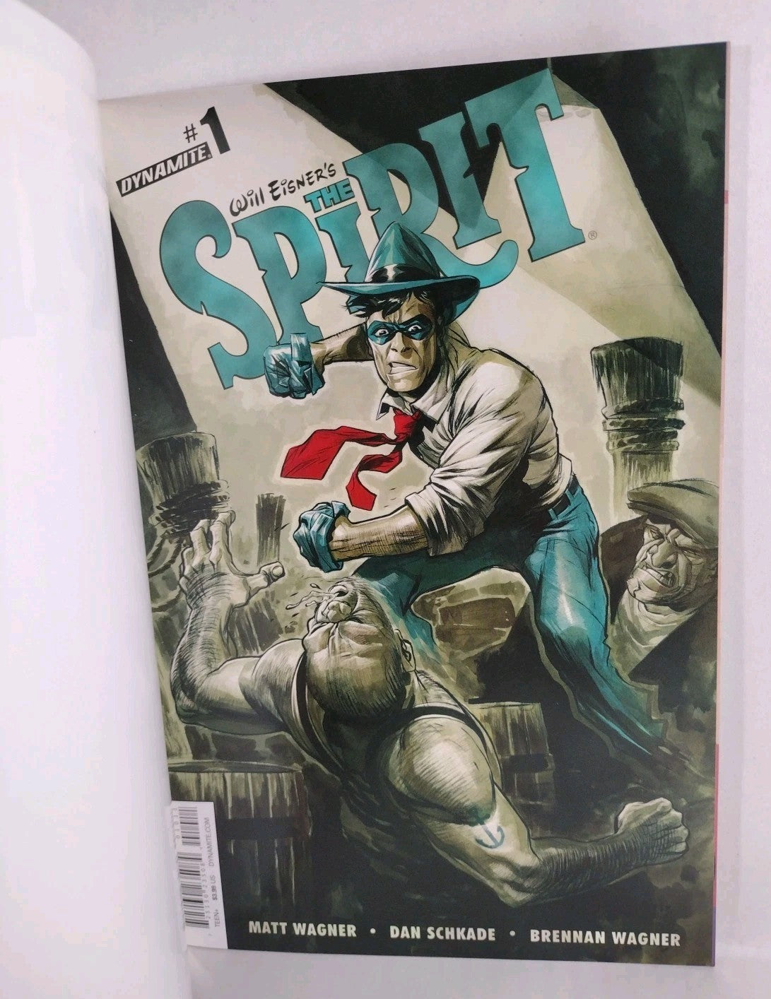 Will Eisner's The Spirit #1 2015 Dynamite Comic Blank Sketch Variant Cover VF-NM