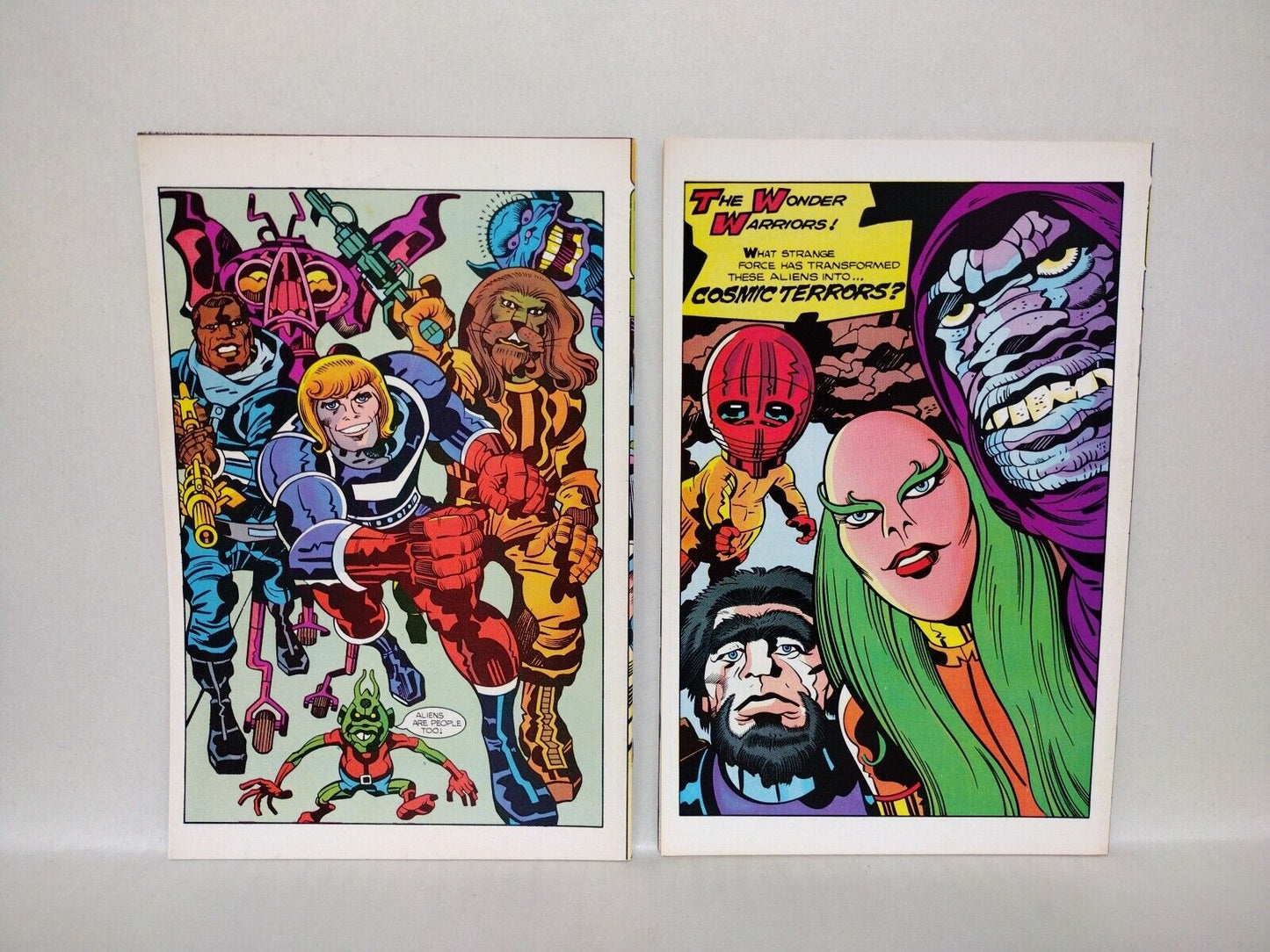 Captain Victory & The Galactic Rangers (1981) PC Comic Lot Set #1-9 Jack Kirby