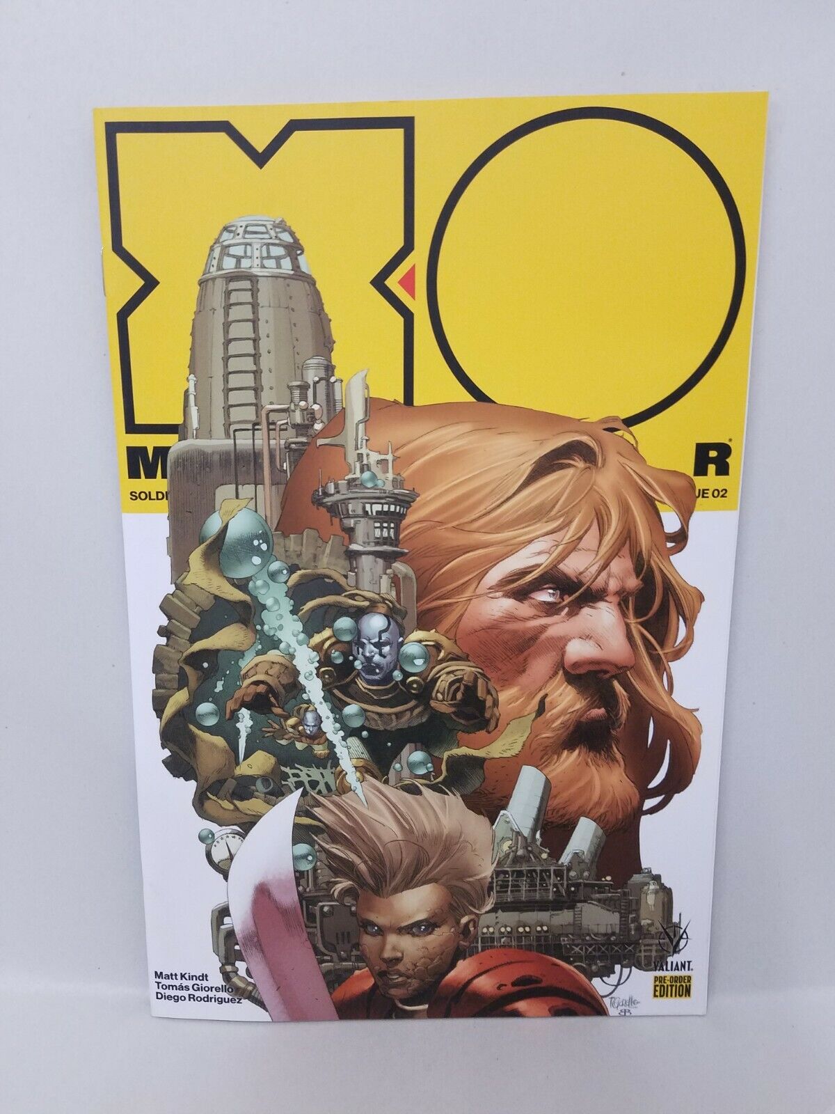 X-O Manowar (2017) Comic Lot #1 Collector's Paradise Variant & #2 Variant 