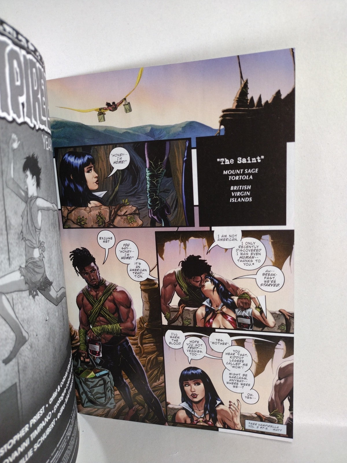 Vampirella Year One #1 (2022) Dynamite Blank Variant Cover Comic New NM