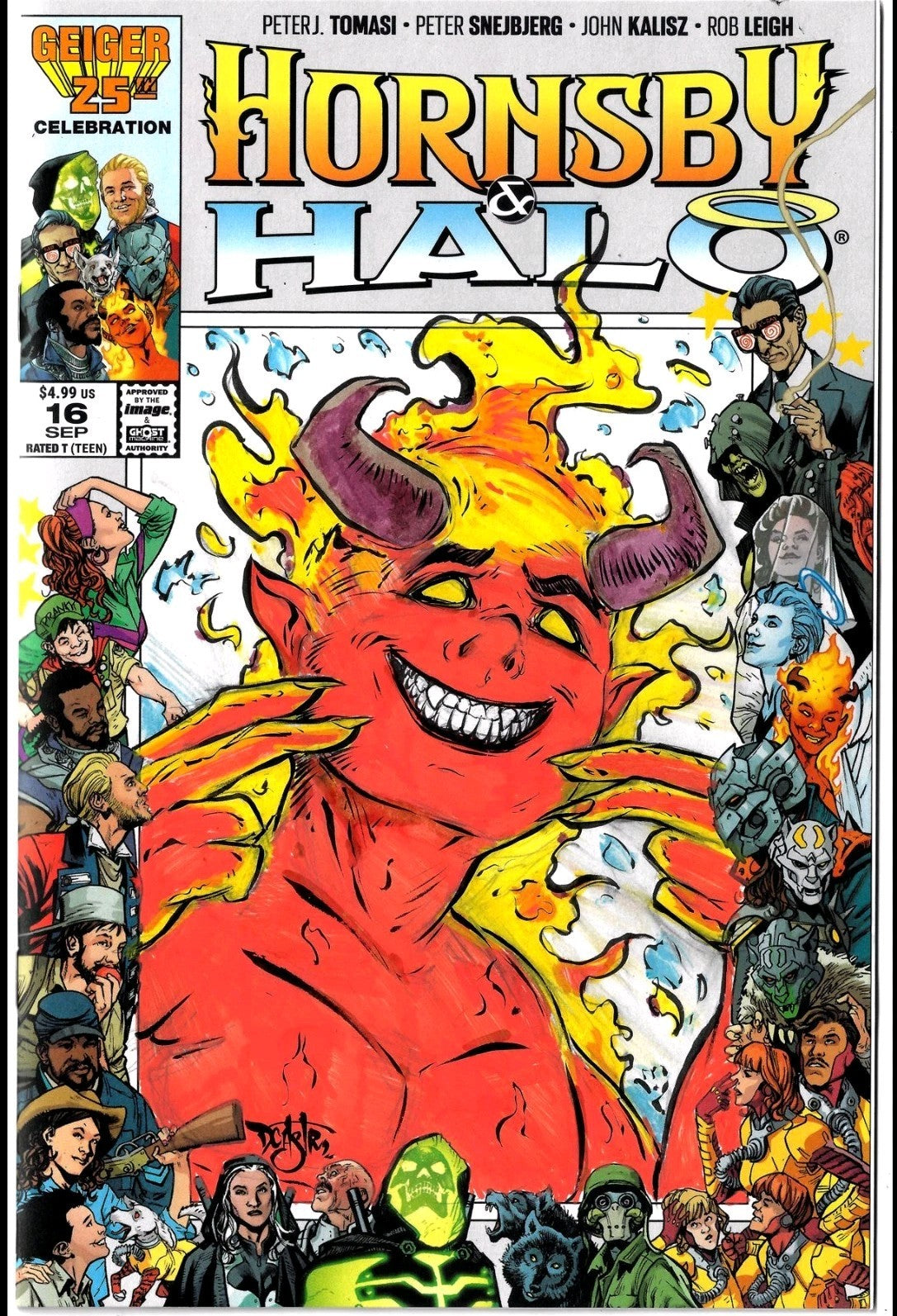 Hornsby And Halo #16 (2026) Image Comic Sketch Cover W Original Dave Castr Art