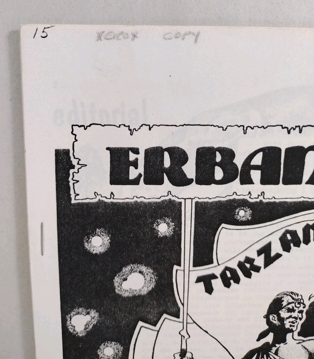 ERBania 1965 Edgar Rice Burroughs Fanzine Lot #15 17 18 19 20 21 22 23 24 Tarzan