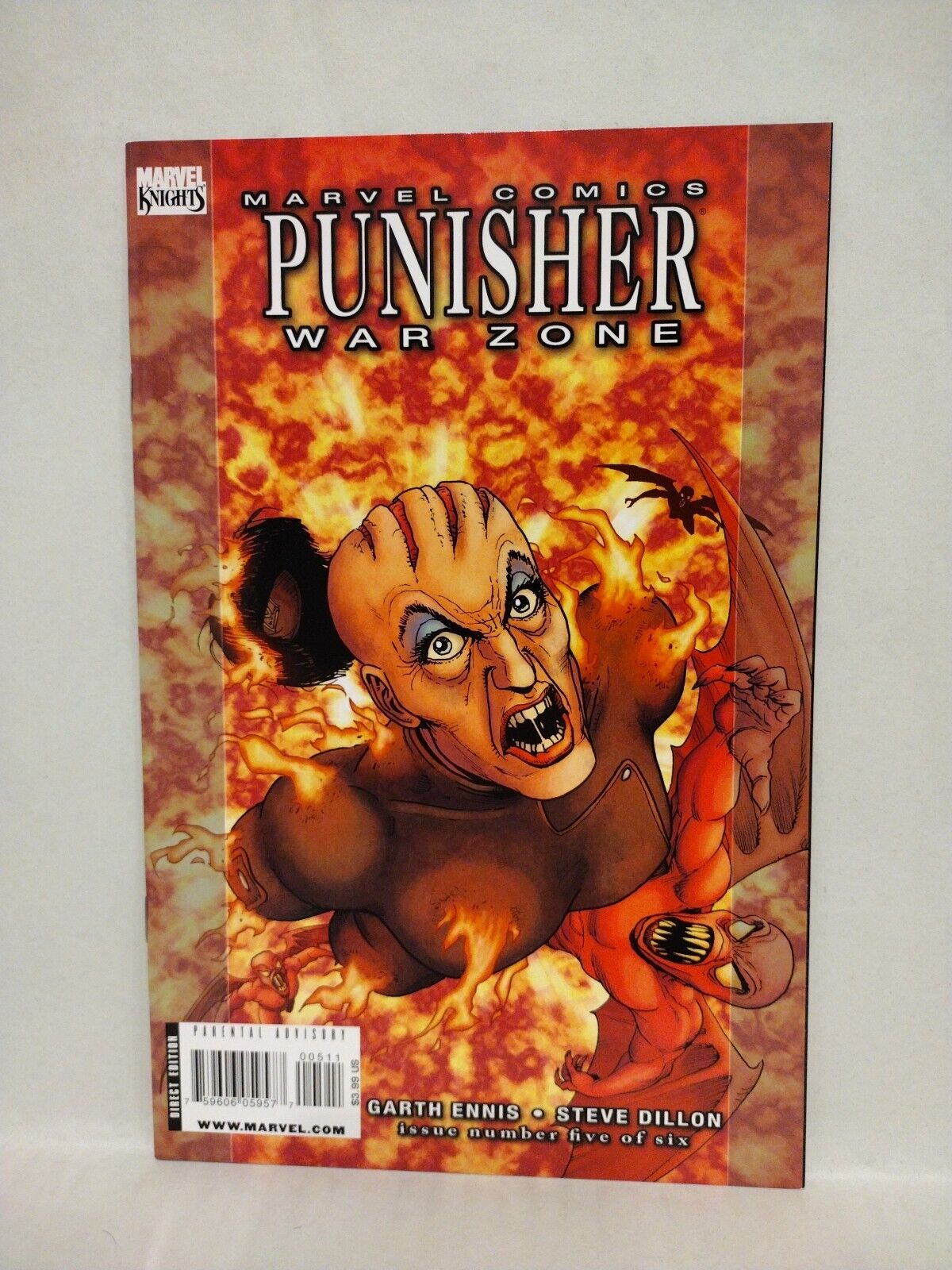 Punisher War Zone (2009) Complete Marvel Knights Comic Set 1 2 3 4 5 6 S Dillon