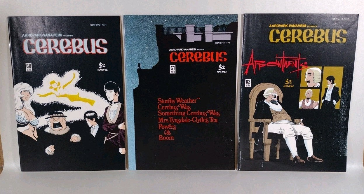 Cerebus The Aardvark 51-113 (1991) Dave Sim Complete Church & State Pt 1-60 +