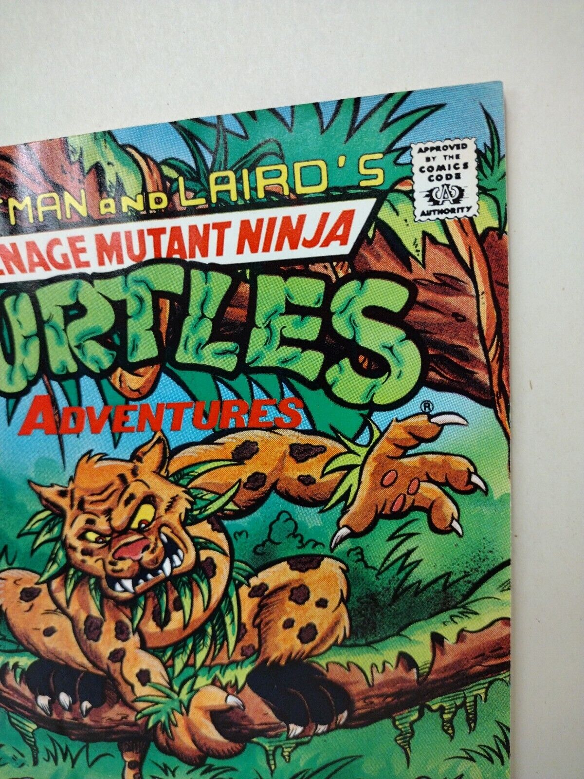 Teenage Mutant Ninja Turtles Adventures #14 (1990) Archie Comic 1st Jagwar NM