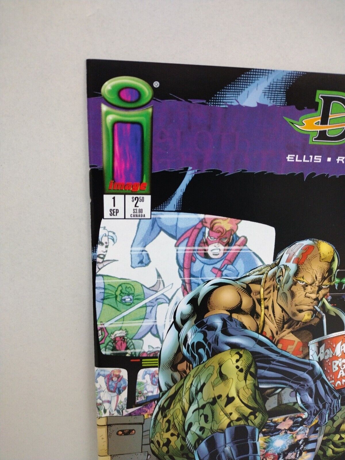 DV8 #1 (1998) Image Comic Variant Set Dave Stevens Adam Hughes Jim Lee Ramos