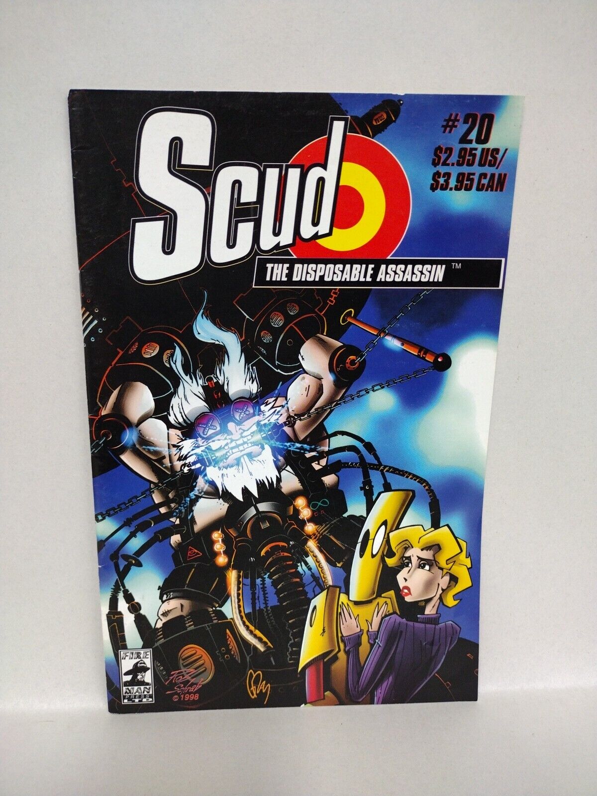 SCUD The Disposable Assassin (1998) Fireman Press #16 17 19 20 Rob Schrab 