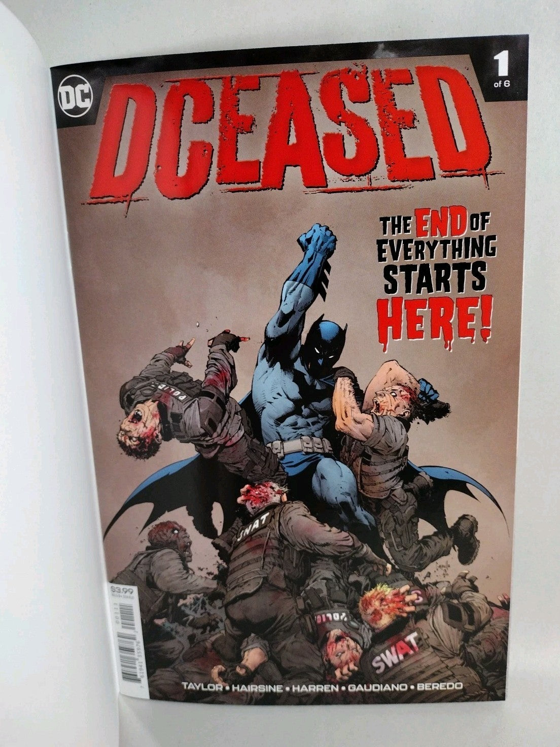 DCEASED #1 (2020) DC Comics Blank Sketch Variant Cover New NM