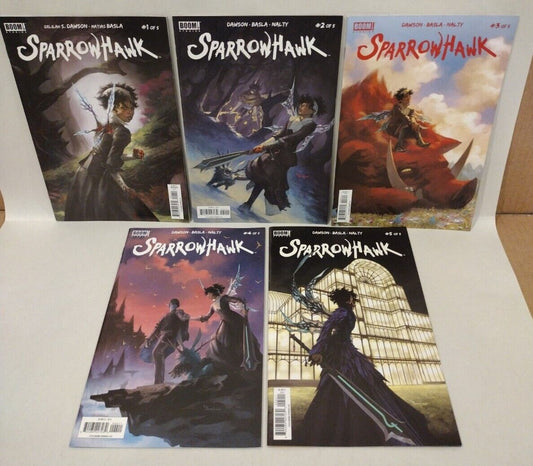 Sparrowhawk (2018) Boom Studios Complete Comic Set #1 2 3 4 5 Dawson Basla NM