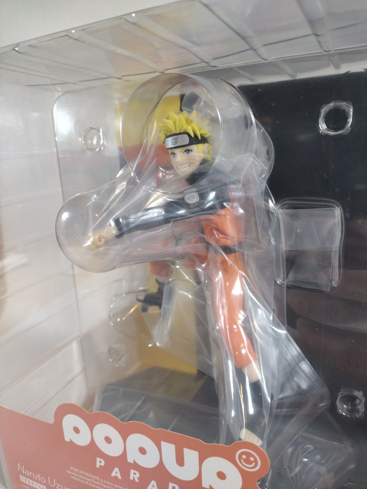 Naruto Shippuden Pop Up Parade Naruto Uzumaki PVC Figure w/ Stand Goodsmile New