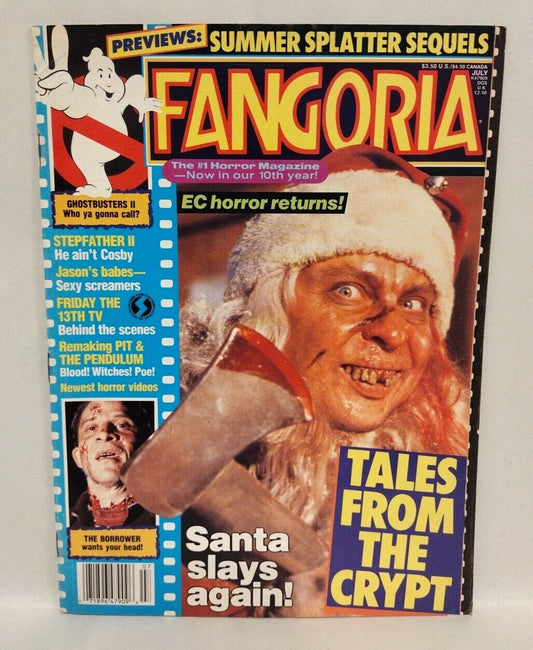 Fangoria Magazine #84 (1989) Borrower Tales From The Crypt Women Of Friday 13th