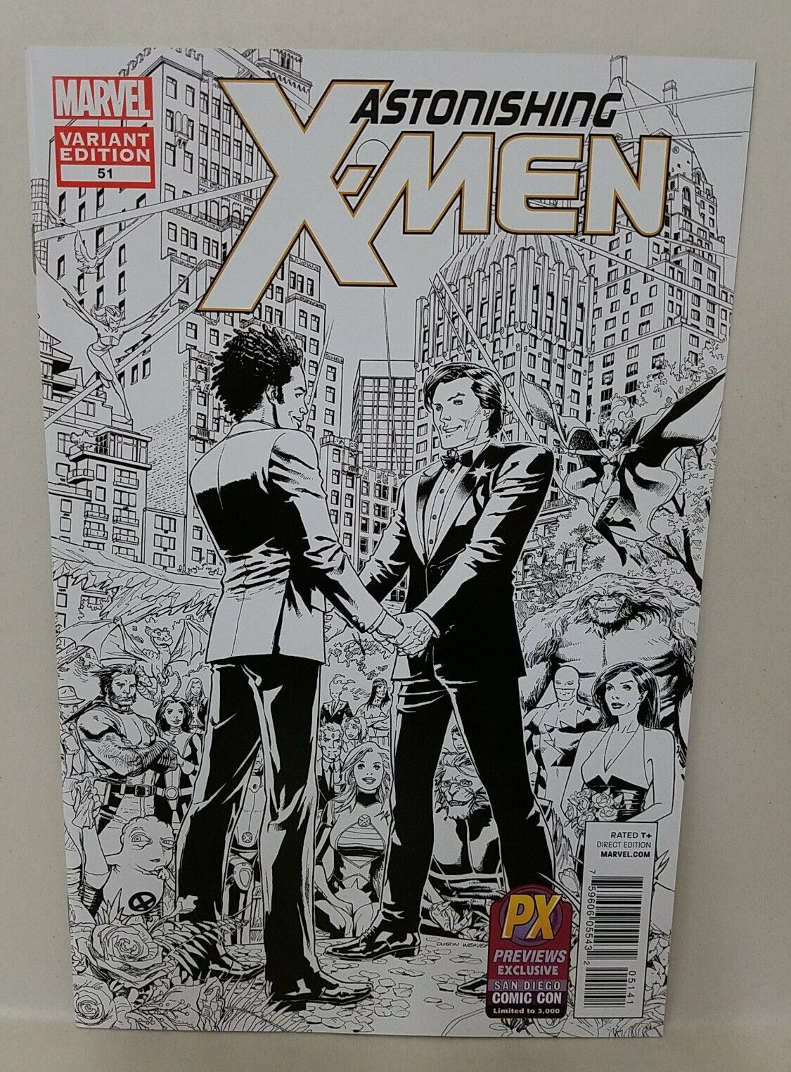 Astonishing X-Men 51 (2012) PX Exclusive SDCC Variant 1/3000