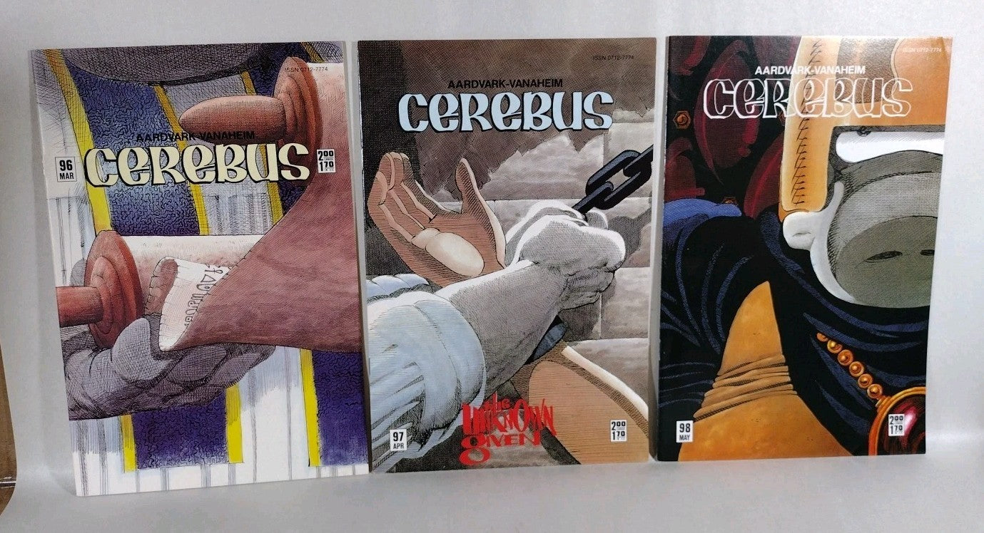 Cerebus The Aardvark 51-113 (1991) Dave Sim Complete Church & State Pt 1-60 +