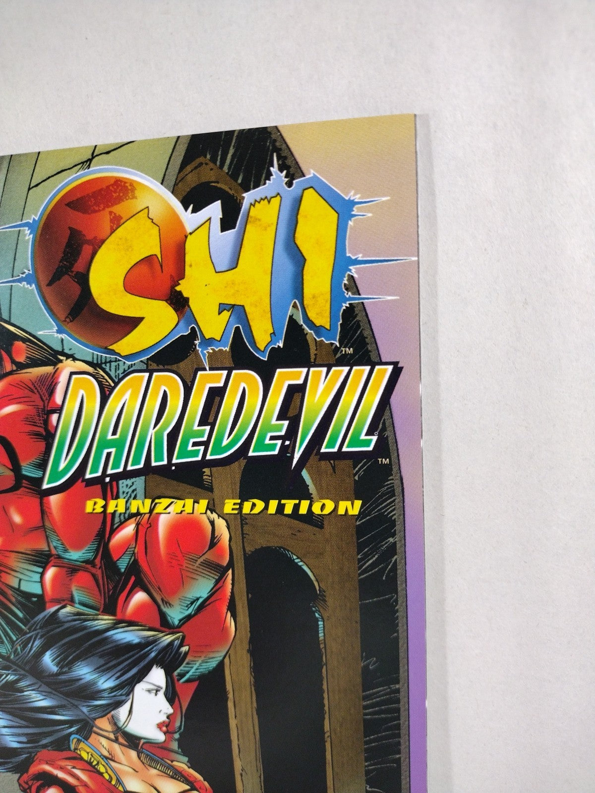 Shi Daredevil Honor Thy Mother #1 (1997) Crusade Comic Bonzai Edition BW NM