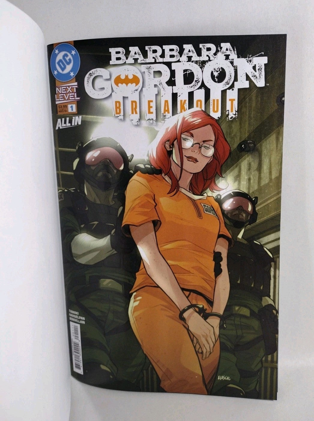 Barbara Gordon Breakout #1 DC Comic 2026 Sketch Cover Var W Original DCastr Art