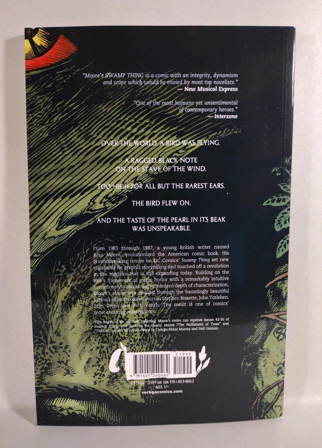 Saga Of Swamp-Thing Vol 4 (2013) DC TPB Alan Moore Bissette Totleben Woch New