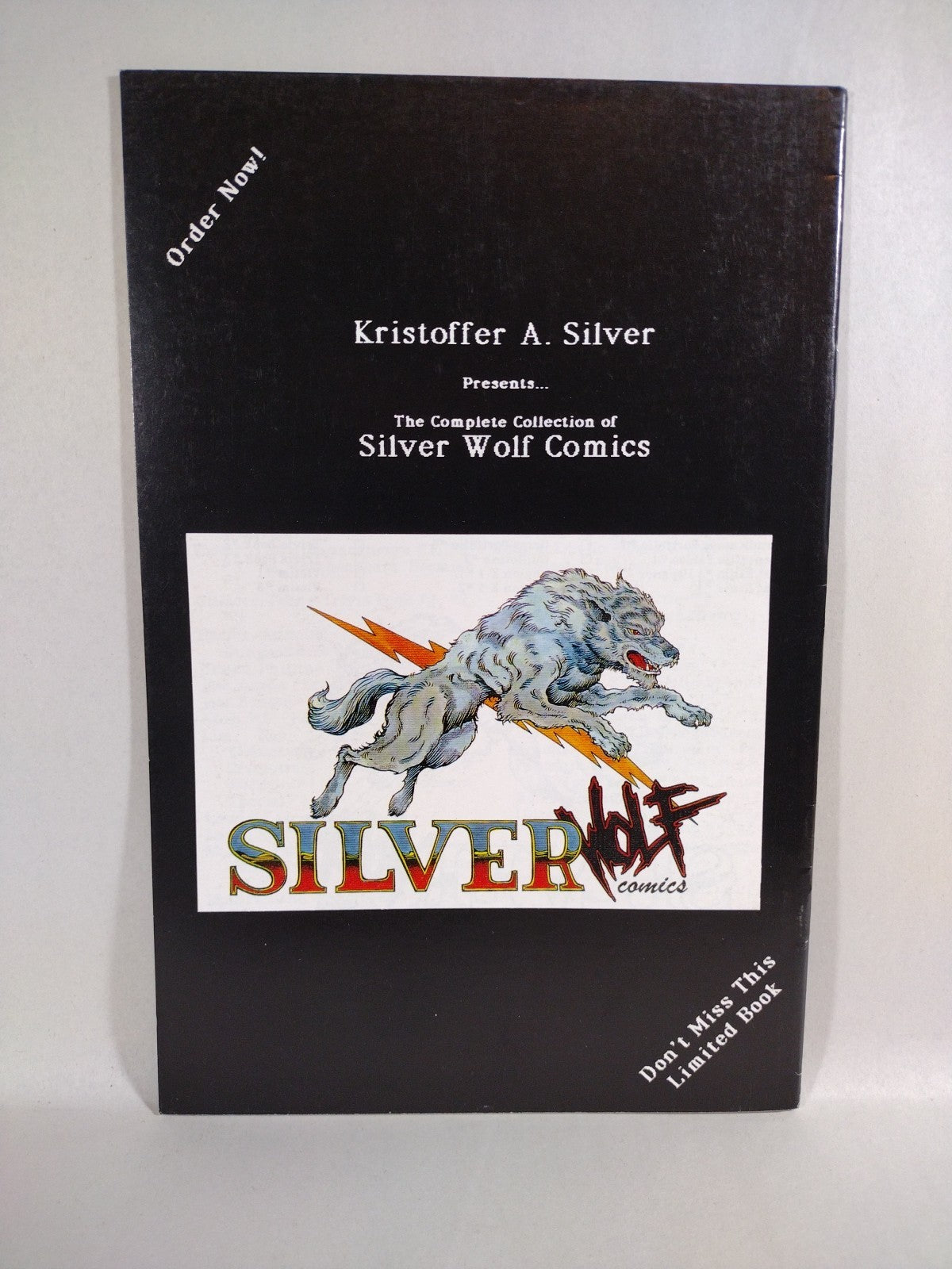 Silverwolf Comic Index #1 (1991) Rare Greater Mercury Print Runs + Reading Order