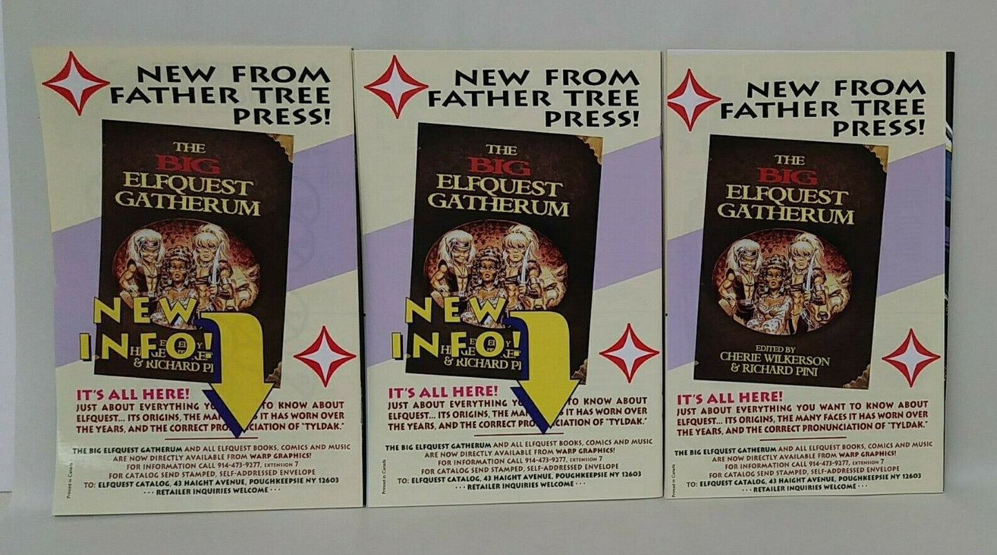 Elfquest (1995) The Rebels Comic Lot Set #4 5 7-12 Warp Graphics Collection