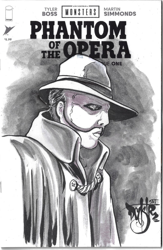 Phantom Of The Opera #1 (2026) Image Comic Sketch Cover W Original DCastr Art