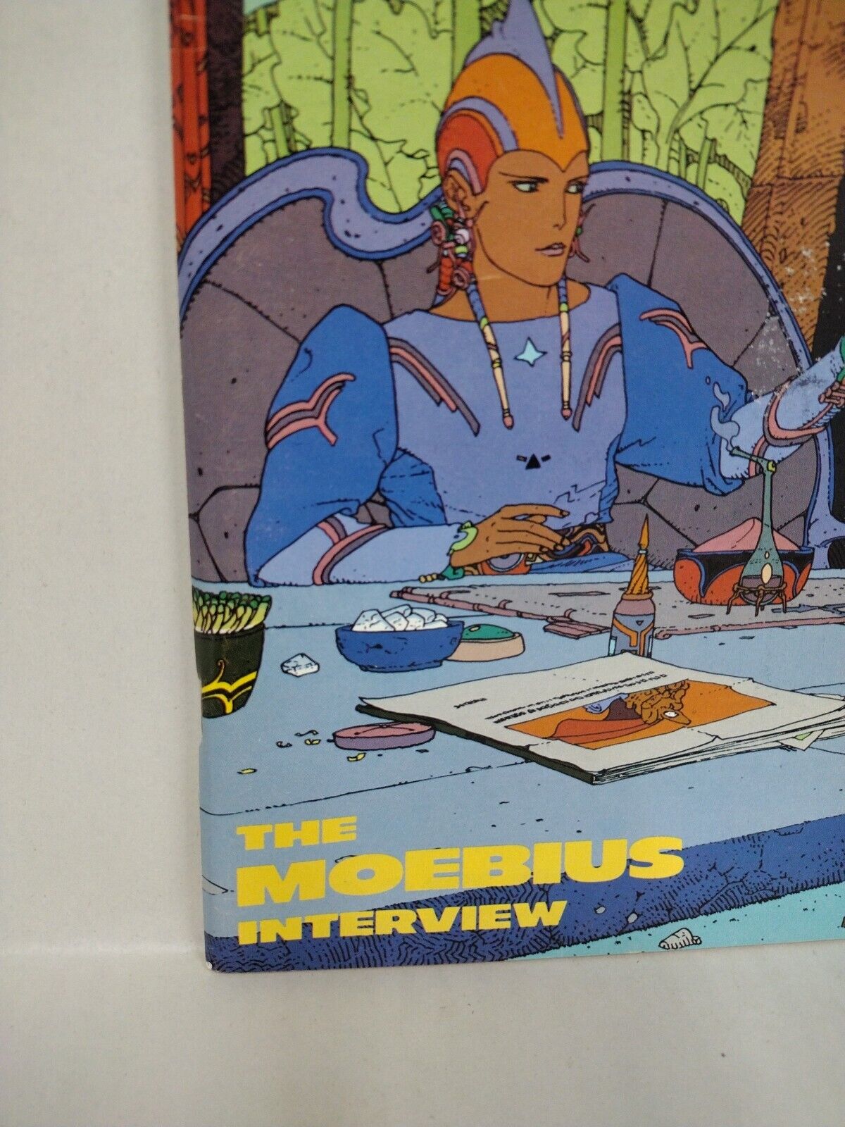 Comics Journal Magazine #118 (1987) Alan Moore Frank Miller Moebius Interviews