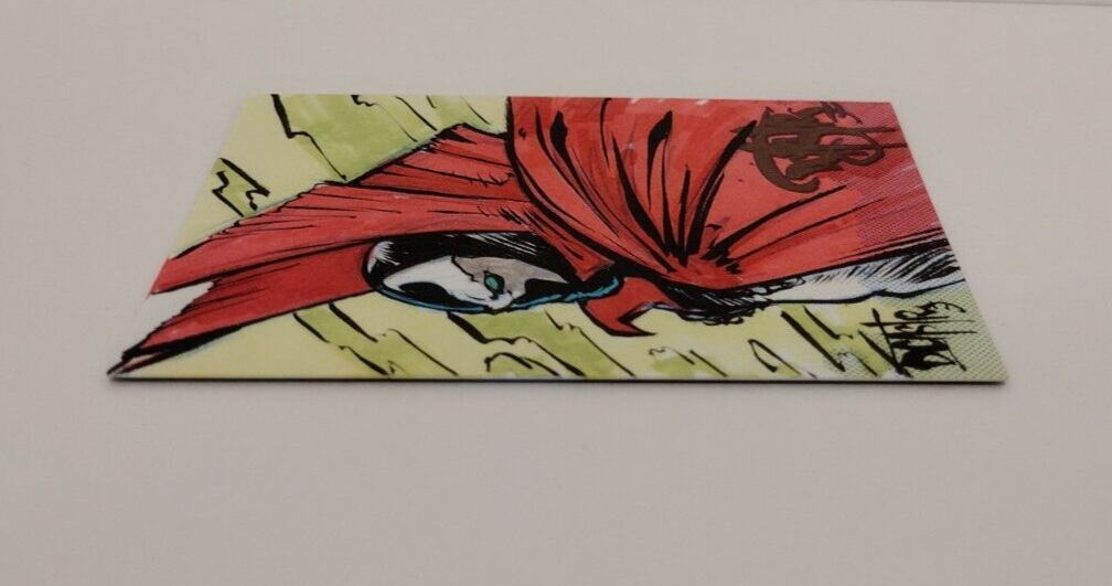 DCastr Iron Claw Series Personal Sketch Card Original 1/1 Spawn Art W Holder