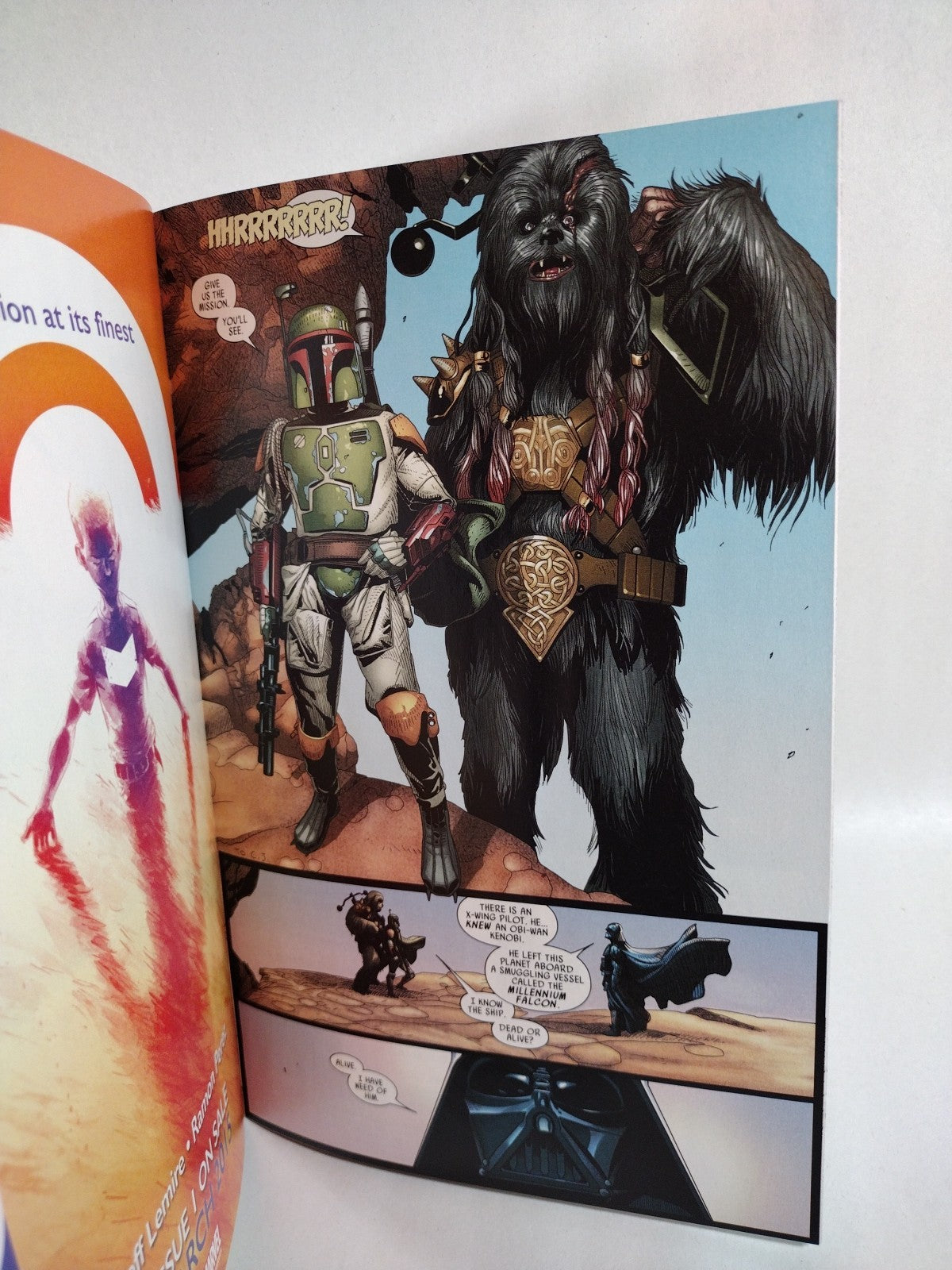 Star Wars Darth Vader 1 (2015) Marvel Comic Blank Sketch Var Cover 1st Krrsantan