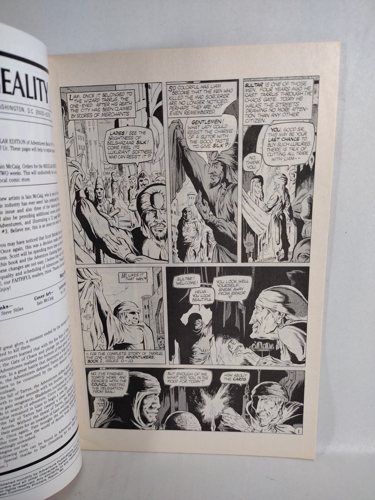 Adventurers Book II (1987) Adventure Publications Comic Lot #0 1 1 2 3 4 FN-VF