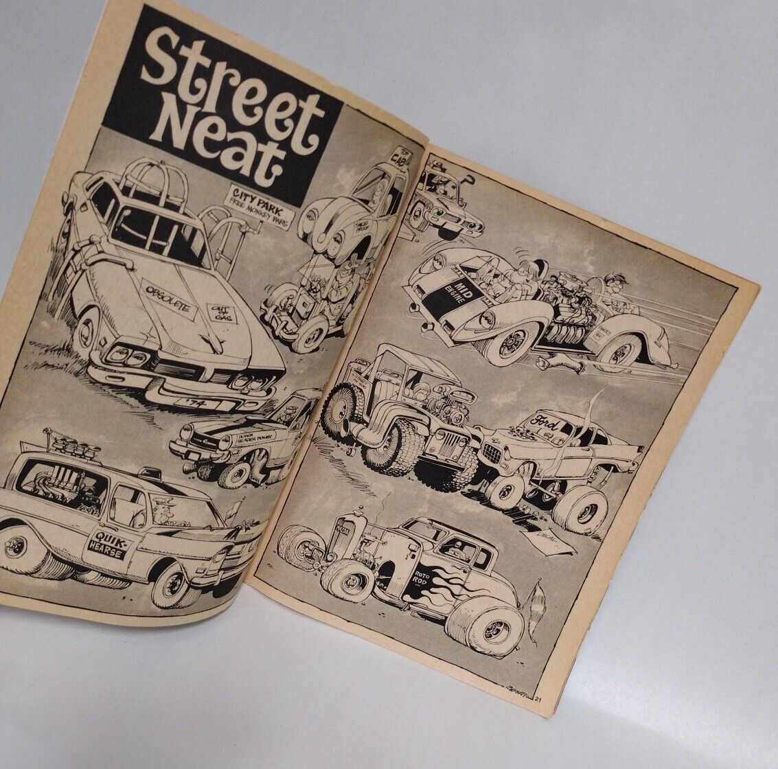 CAR Toons (1974) #79 Petersen Publishing B Steffenhagen Mike Arens Cycle Toons