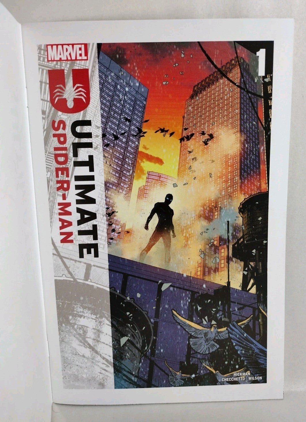 Ultimate Spider-Man #1 (2024) 4th Print Sketch Cover Comic W Original JAG Art
