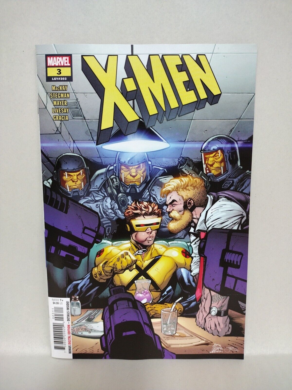 X-Men #3 (2024) Marvel Comic Cover A Ryan Stegman NM