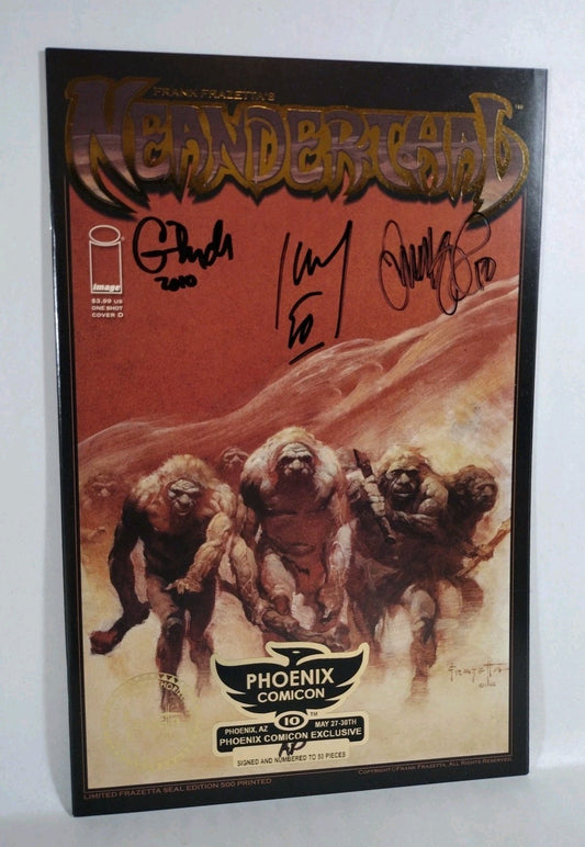 Frank Frazetta Neanderthal #1 Image Comic One Shot Phoenix Exclusive AP Signed