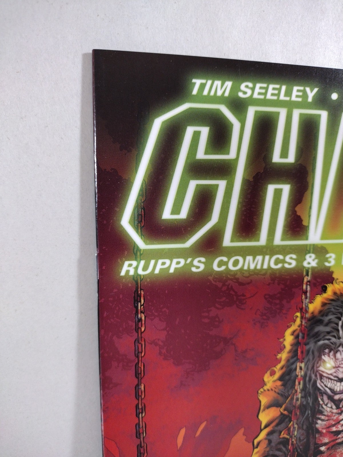 CHAOS 1 (2014) Rupps Comics Exclusive Tim Vigil Evil Ernie Variant Cover VF
