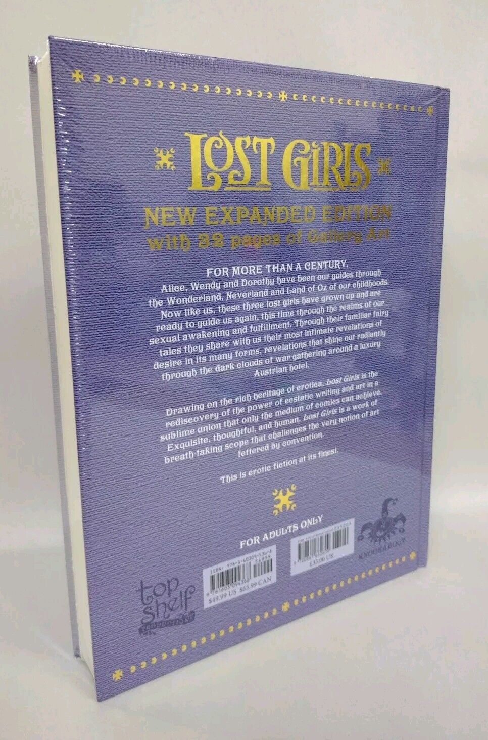 Lost girls Expanded Edition HC Alan Moore Melinda Gebbie New Sealed