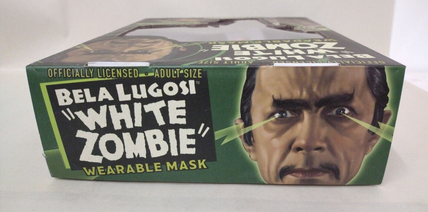 Bela Lugosi White Zombie Wearable Mask (2021) Crypt Color Retro A Go Go New