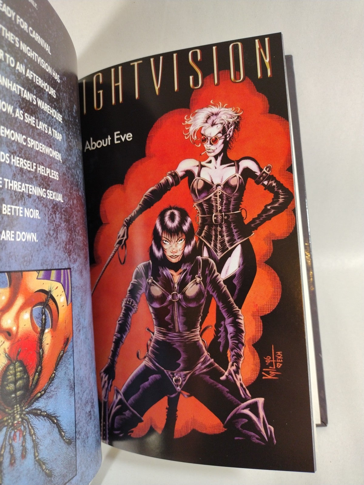 Night Vision (1992) Complete Rebel Studios Custom Bound Comic Hardcover ARG