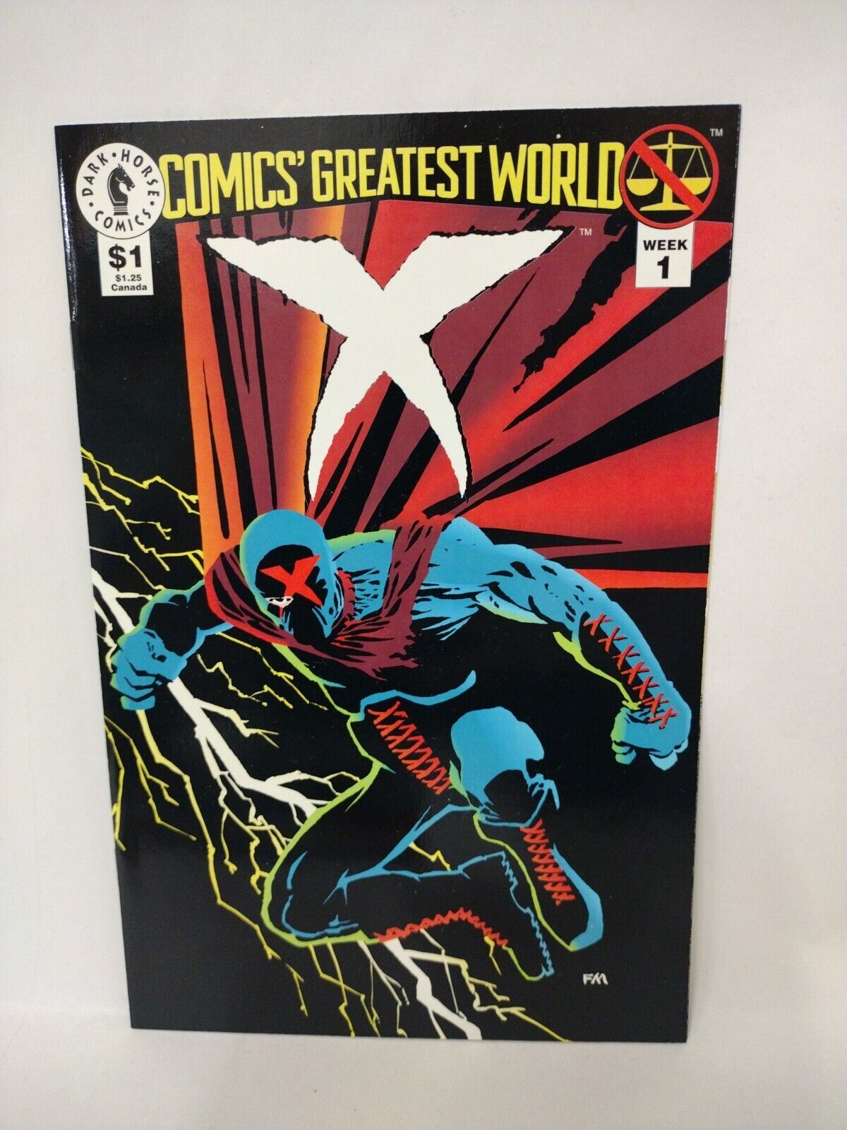 X (1993) DARK HORSE Set DHC #8 1st Appearance X #1 Comics Greastest World #1