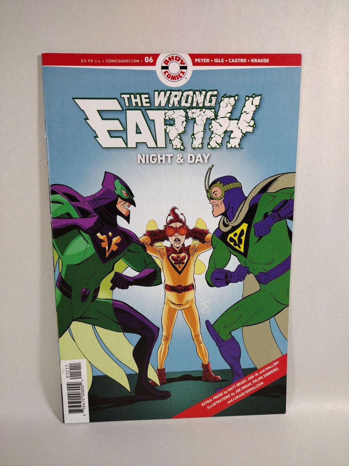 Wrong Earth Day And Night (2021) Ahoy Comic Lot #2-6 + Trapped On Teen Planet NM