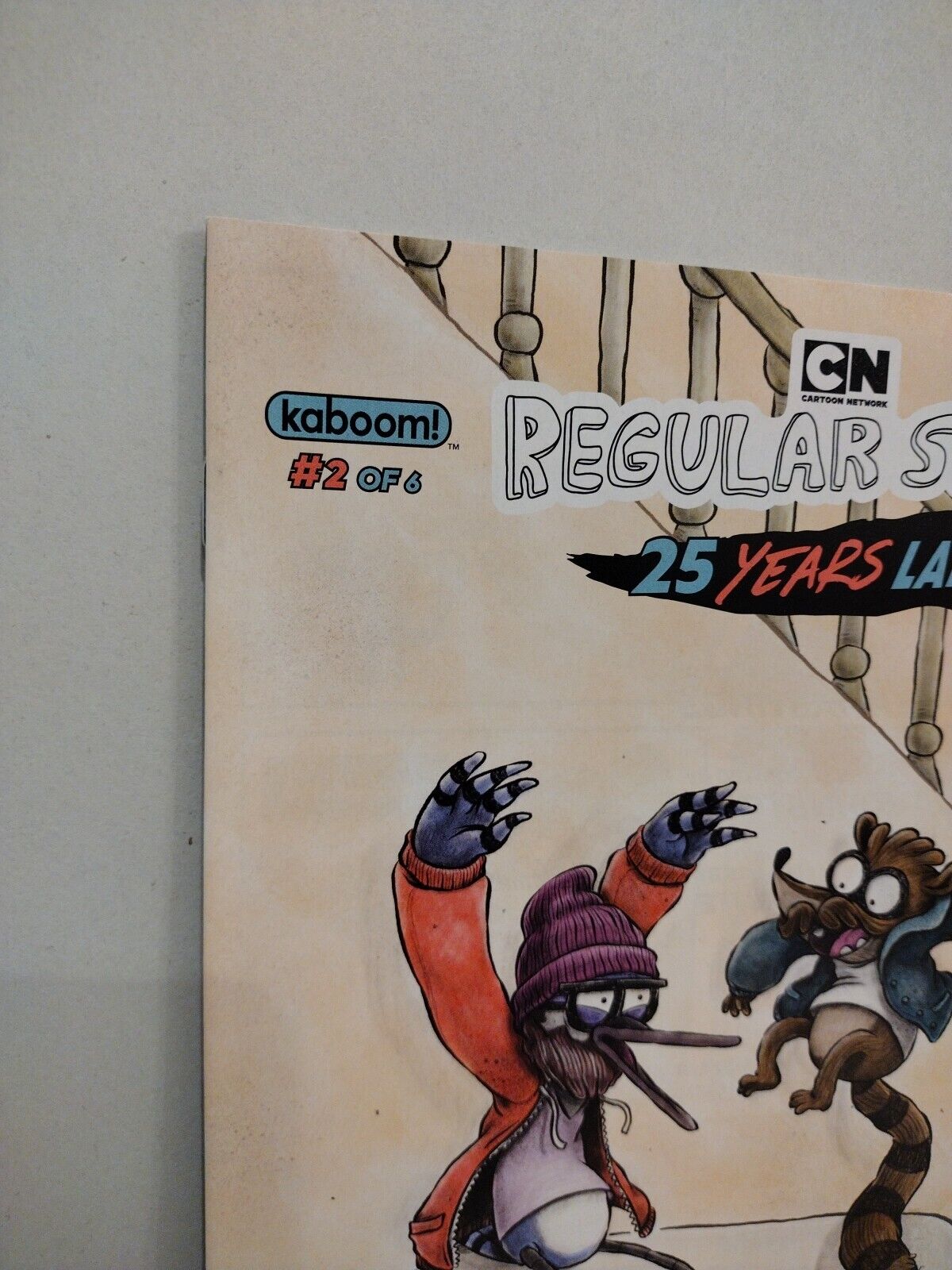 Regular Show 25 Years Later #2 (2018) Kaboom Cartoon Network Comic Johnstone Var